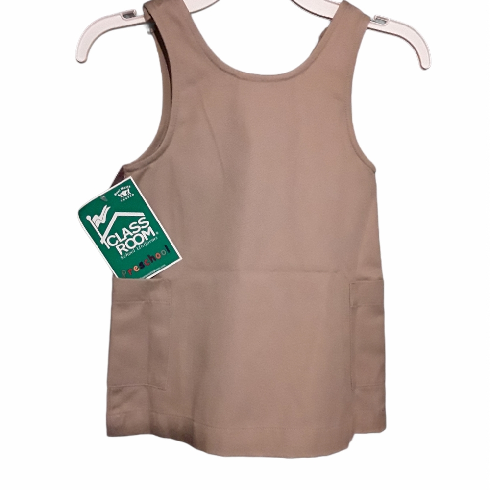 Classroom Uniform Khaki Jumper Various Sizes